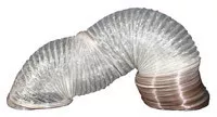 Clear Flex Duct 10" x 25' - 271-C1025