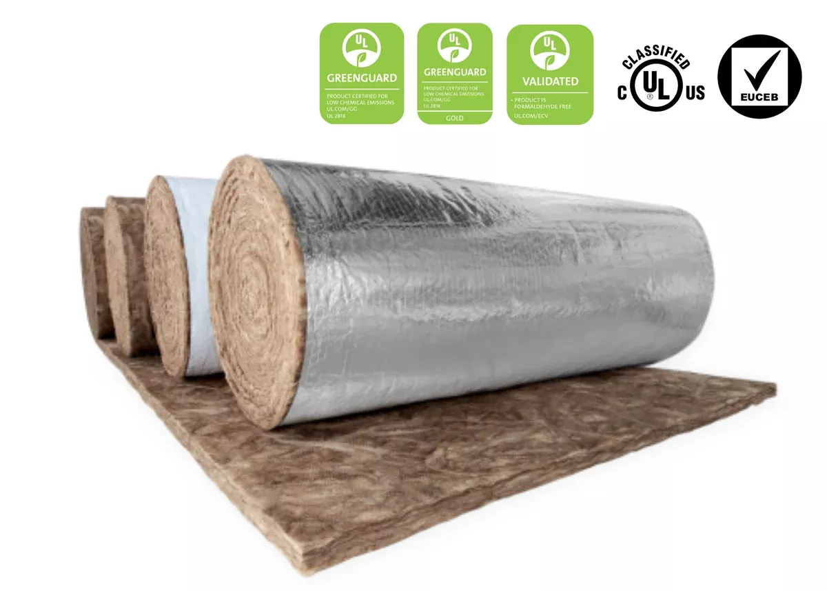 Fiberglass Duct Wrap Insulation (FSK Foil Faced)
