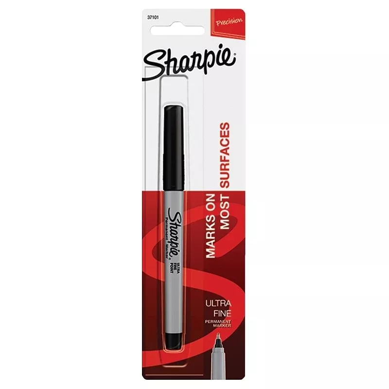 Sharpie 37101PP Permanent Marker, Ultra-Fine Lead/Tip