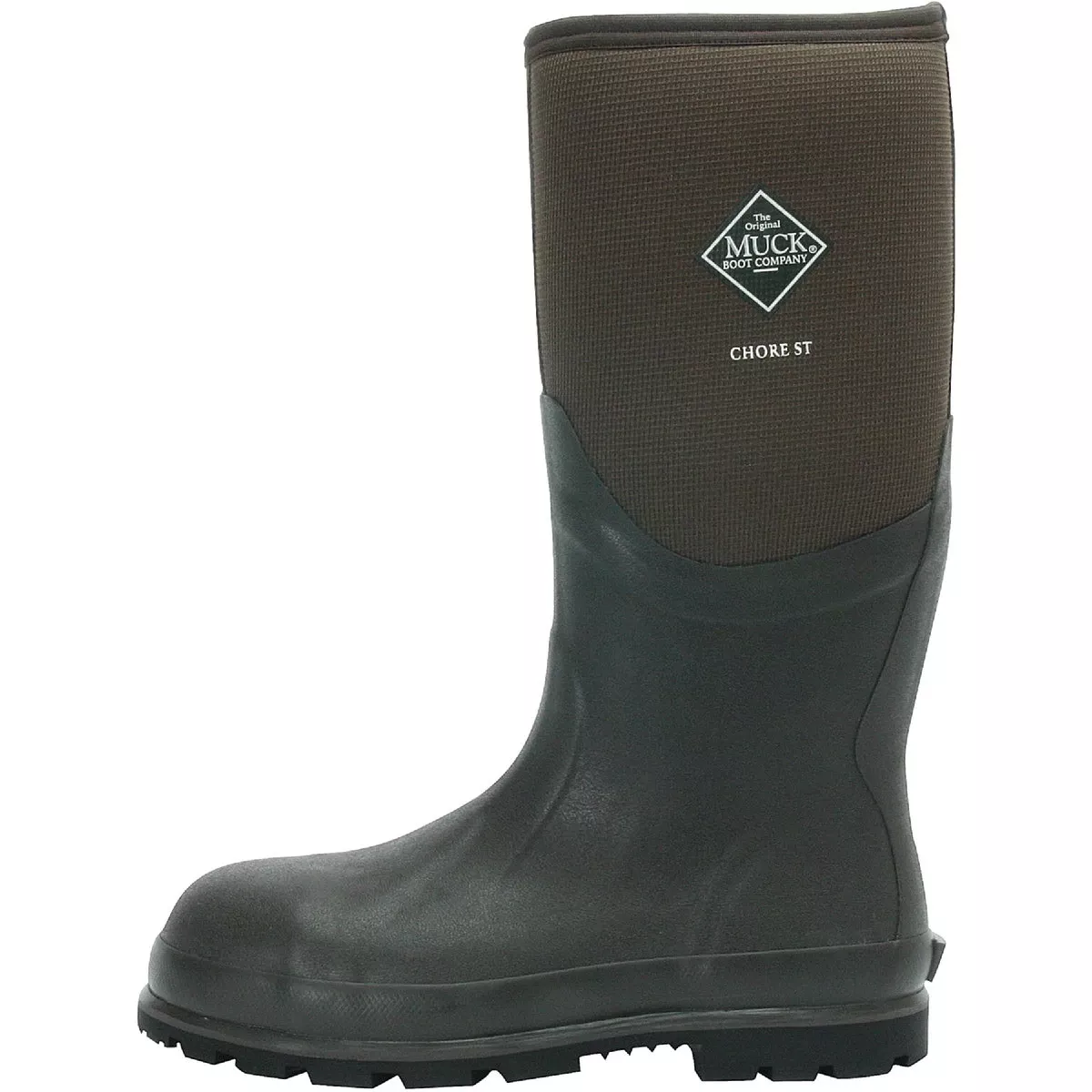 Steel Toe Chore Boots, Black, Men's 12